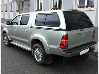 Aeroklas Stylish Hardtop - seitliche Schiebefenster - ohne Zentralverriegelung - lackiert - Toyota D/C 2005-2015 Aeroklas Stylish Hardtop - seitliche Schiebefenster - ohne Zentralverriegelung - lackiert - Toyota D/C 2005-2015
