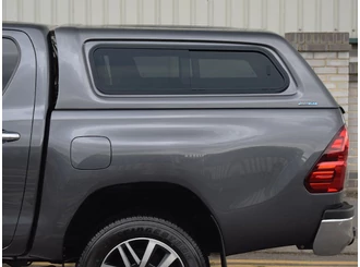 Aeroklas Stylish Hardtop - seitliche Schiebefenster - lackiert - Toyota D/C 2016- Aeroklas Stylish Hardtop - seitliche Schiebefenster - lackiert - Toyota D/C 2016-