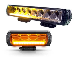 Lazer Lamps Triple-R Standard LED Fernscheinwerfer - Hohe Reichweite - mit Gelbe Blinklicht Lazer Lamps Triple-R Standard LED Fernscheinwerfer - Hohe Reichweite - mit Gelbe Blinklicht