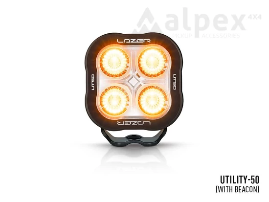 Lazer Lamps Utility-50 Heavy Duty LED work light with Beacon function