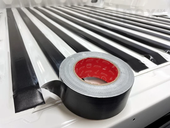 Fényezésvédő szalag - 25 m x 48 mm, fekete