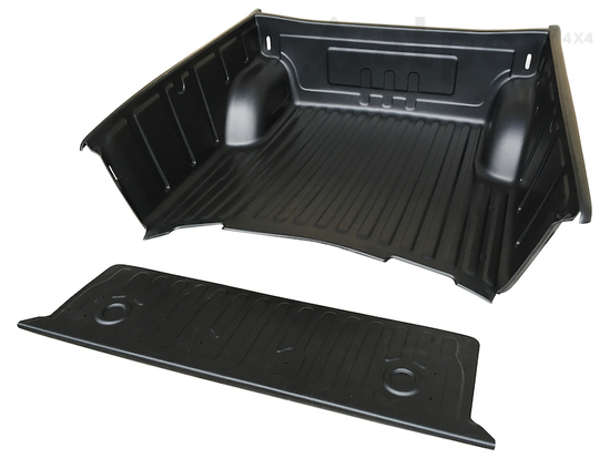 PRO-FORM Bed Liner - over rail - to fit with OE cargo hooks - Mitsubishi D/C 2005-2009