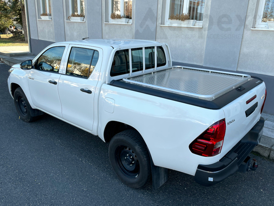 Mountain Top Heavy Duty+ Aluminium Cover - to fit with ladder rack - Toyota D/C 2015-