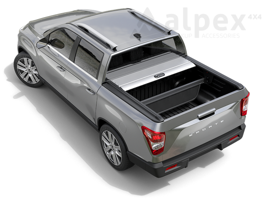 Mountain Top MTR Roll Cover - silver - Ssangyong Musso 2018-
