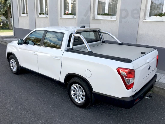 RealTruck Mountain Top MTR Alu-Rollo - silber - Ssangyong Musso Grand 2018-