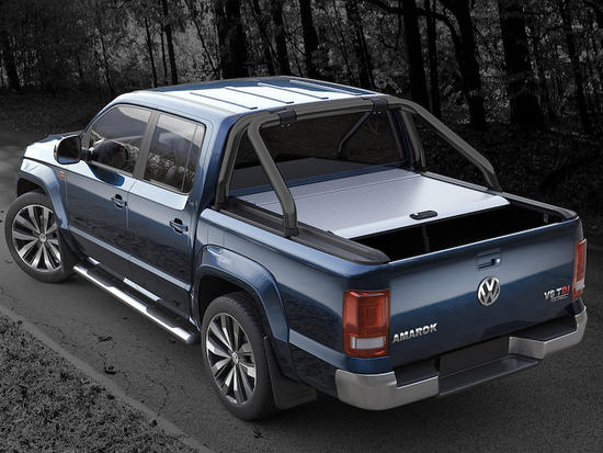 Mountain Top MTR Roll Cover for original styling bar - silver - Volkswagen D/C 2010-2020