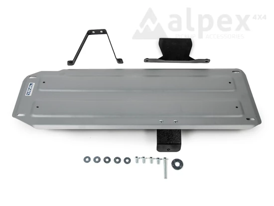 Rival Kraftstofftank Schutz, 4mm Alu - Mitsubishi L200/Fiat Fullback