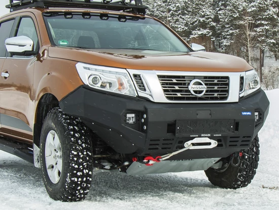 Rival Alu Stoßstange, vorne - Nissan Navara 2015-