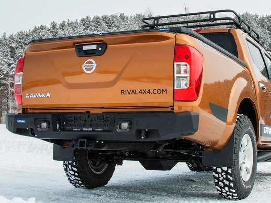 Rival Hátsó lökhárító, alumínium - Nissan Navara 2015-