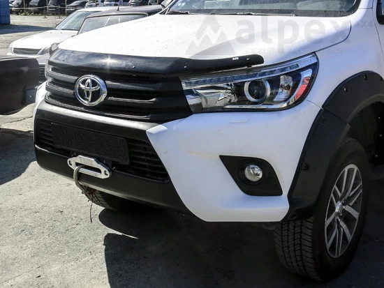 Rival Hidden winch mount - Toyota Hilux 2016- Double Cab - Alpex