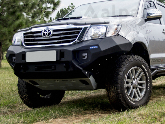 Rival Front bumper, aluminium - Toyota Hilux 2011-2015