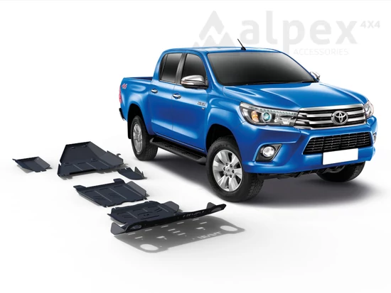 Rival Haspáncél szett, 3mm acél - Toyota Hilux 2016-