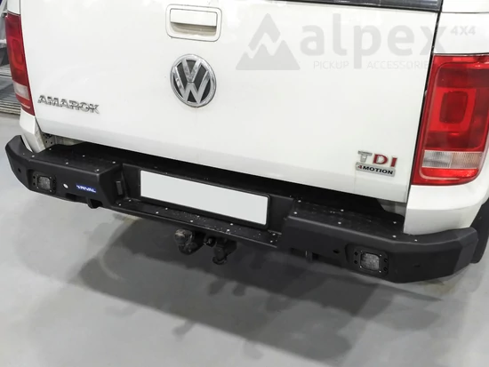 Rival Rear bumper, aluminium - Volkswagen Amarok 2010-2020