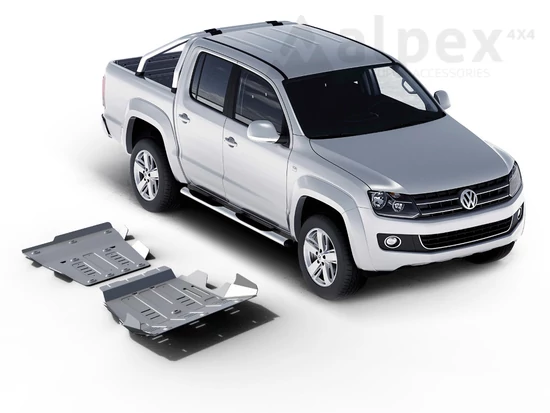 Rival Unterfahrschutz Set, 4mm Alu - VW Amarok 2.0 TDI 2010-2016