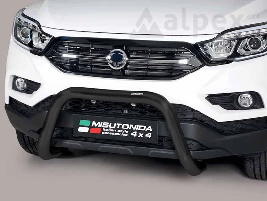 Misutonida EU-Front Bar, 76 mm - black - Ssangyong 2018-