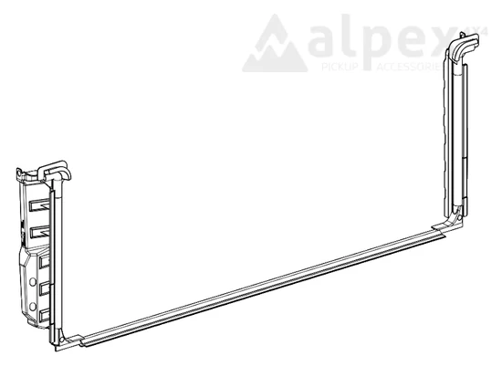 Aeroklas Staubdichtung für Heckklappe - Isuzu 2020-