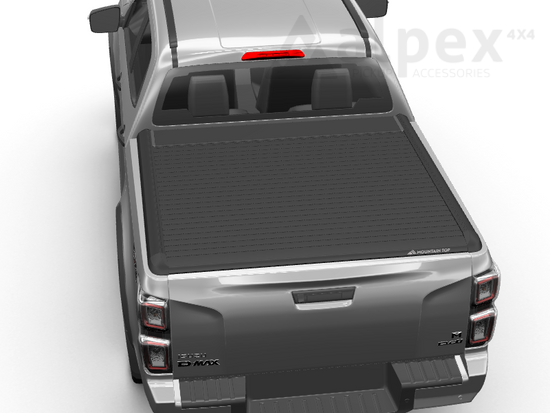 Mountain Top EVOm Alu-Rollo manuell - schwarz - Isuzu D/C 2020-