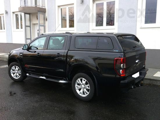 Aeroklas Stylish felépítmény - kipattintható oldalüveg - <span style="color:#FFA500;">alapozott</span> - Ford D/C 2012-2022