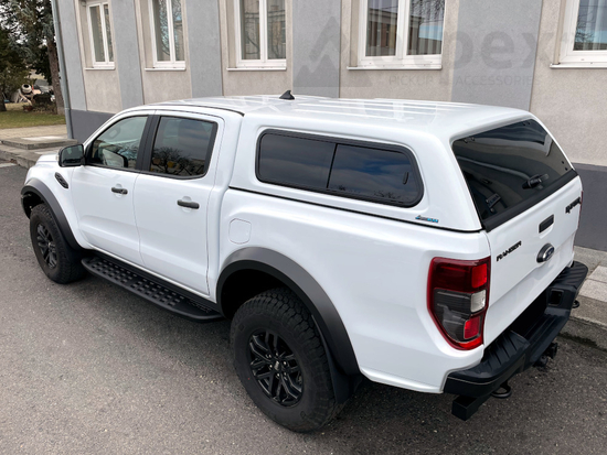 Aeroklas Stylish hardtop - sliding side window - central locking - 7FD conquer grey - Ford Ranger Raptor