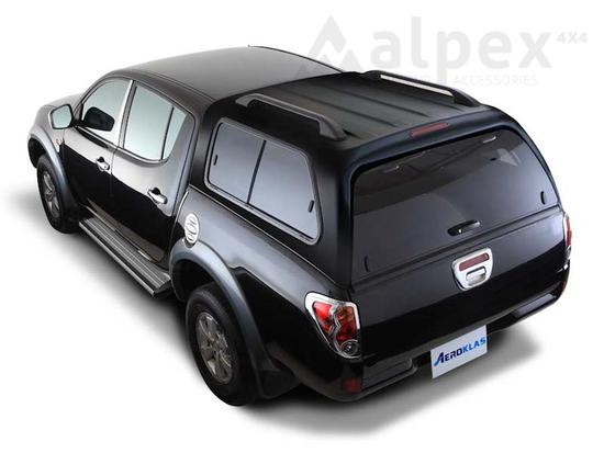 Aeroklas Stylish Hardtop - seitliche Schiebefenster - ohne Zentralverriegelung - F10 grün - Mitsubishi D/C 2005-2009
