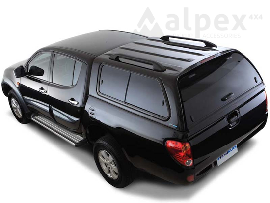 Aeroklas Stylish hardtop - sliding side window - X08 black - Mitsubishi D/C 2009-2015