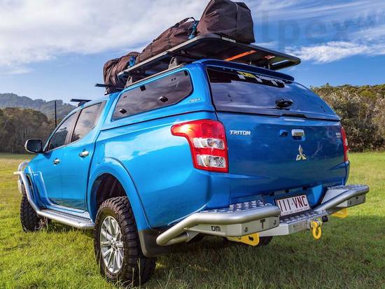 Aeroklas Stylish Hardtop - seitliche Aufklappfenster - W54/557 weiss, perleffekt - Mitsubishi/Fiat D/C 2015-