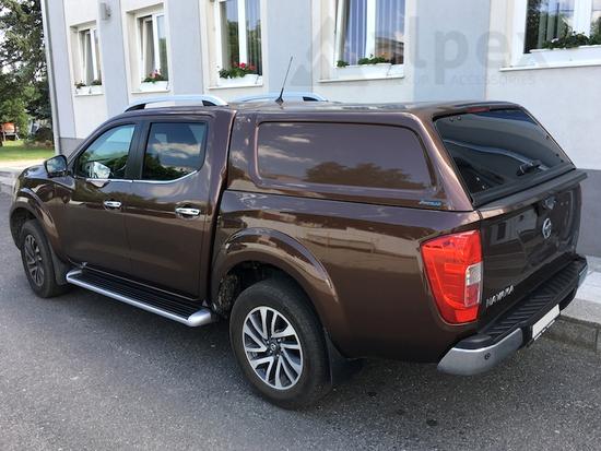 Aeroklas Commercial felépítmény - oldalüveg nélkül - <span style="color:#FFA500;">alapozott</span> - Nissan/Renault D/C 2015-