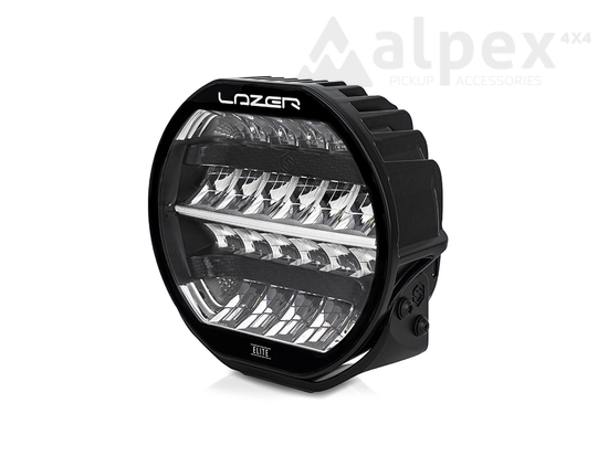 Lazer Lamps Sentinel 9" Elite LED light, black - spot plus wide angle