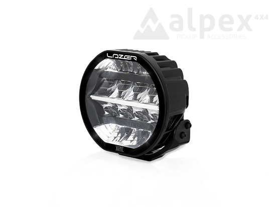Lazer Lamps Sentinel 7" Elite LED light, black - spot plus wide angle
