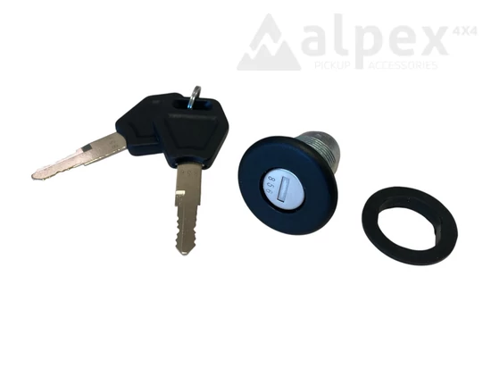 Aeroklas Hardtop spare part - Lock cylinder for central locking rear window - Ranger, Amarok 2023- 