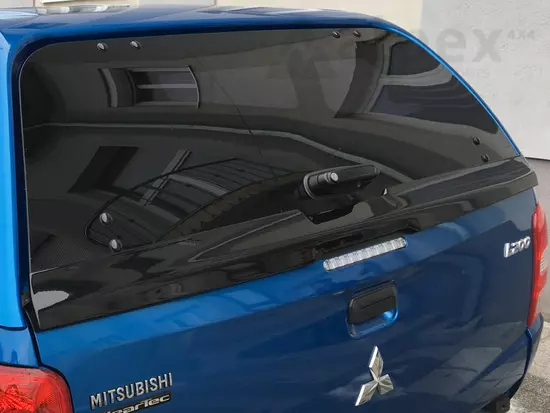 Aeroklas Hardtop Ersatzteil - Heckscheibe ohne Heizdraht, dunkel Glas - Mitsubishi 2015-