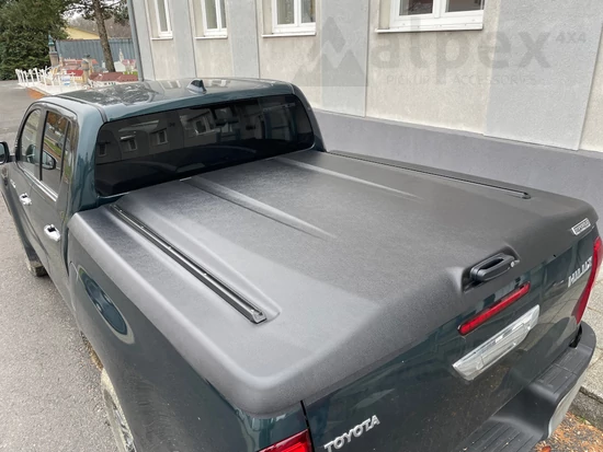 PRO-FORM Sportlid V platófedél - fekete, szemcsés - Toyota D/C 2016-