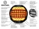 Picture 5/16 -Lazer Lamps Sentinel 9" Elite LED light, black - spot plus wide angle