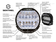 Picture 12/12 -Lazer Lamps Sentinel 9" Standard LED light, chrome - spot plus wide angle