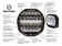 Bild 4/11 - Lazer Lamps Sentinel 7" Standard LED Fernscheinwerfer, schwarz - Hohe plus breite