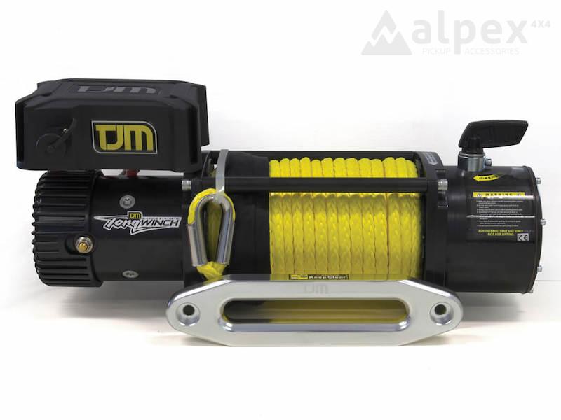 TJM Torq Winch 9500LB synthetic rope, remote control Double Cab