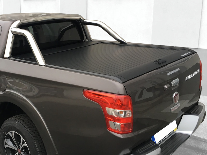 mountain top mtr roll cover black mitsubishi fiat d c 2015 double cab alpex 4x4 pickup accessories